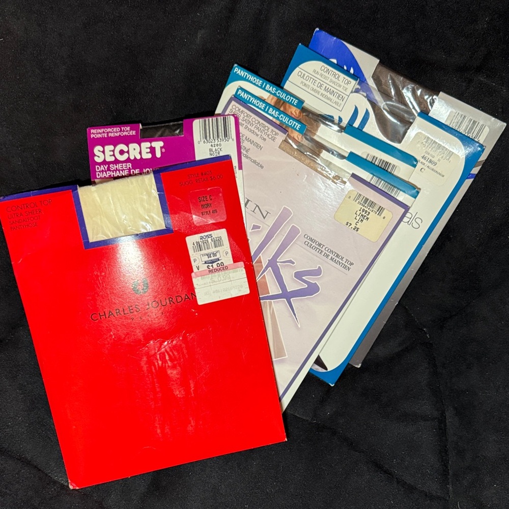 Assorted Pantyhose Collection 7 Pairs